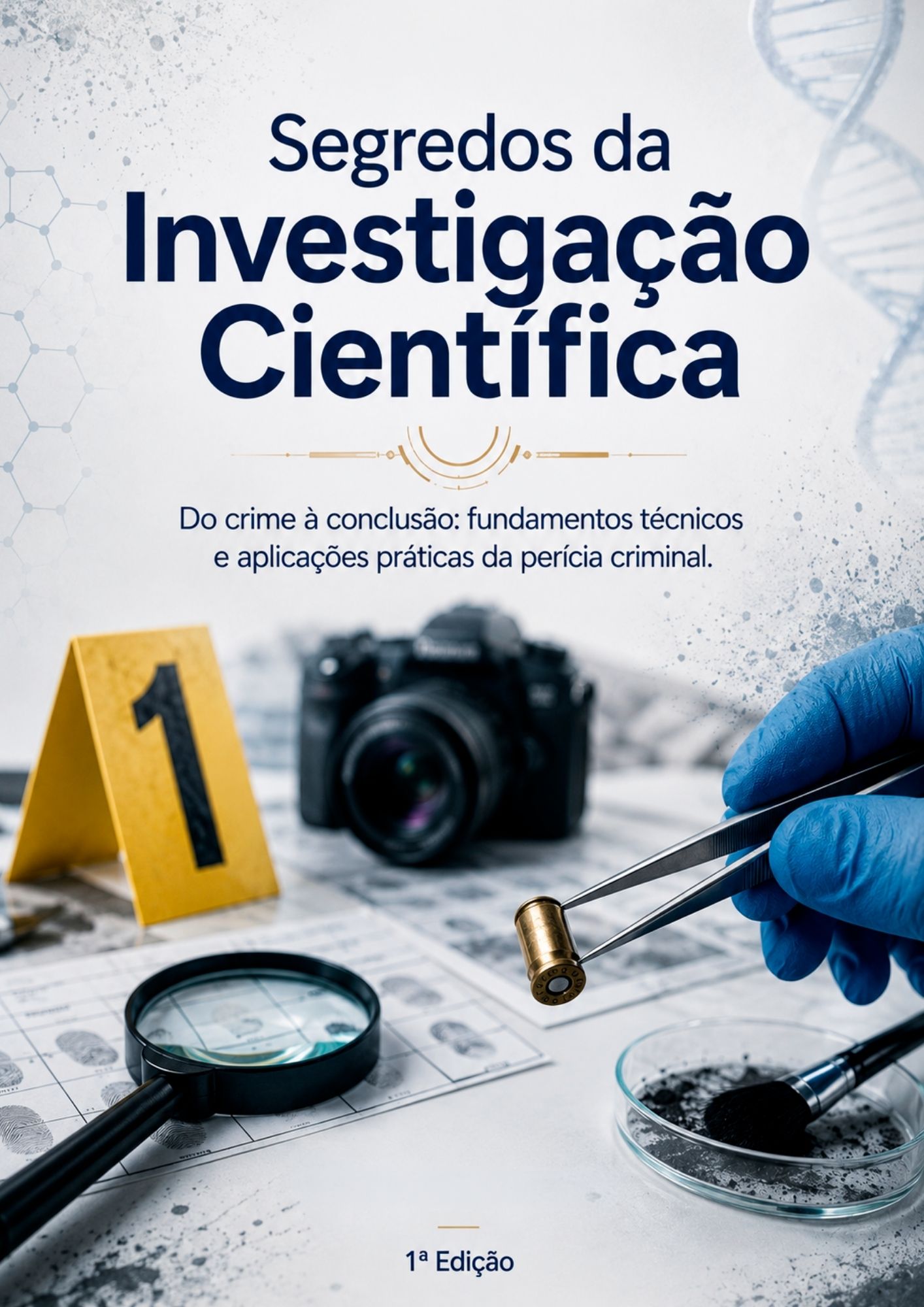 Página do e-book Perícia Criminal — 1